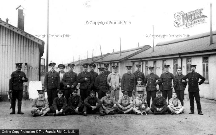 Photo of Deepcut, Blackdown Camp, Soldiers 1906