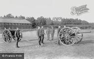 Deepcut Camp, Gun Drill 'in Action' 1906, Deepcut
