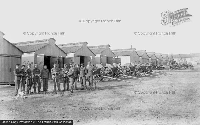 Photo of Deepcut, Deepcut Camp, Gun Park 1906