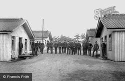 Deepcut Camp, Rfa Just Off Church Parade 1906, Deepcut