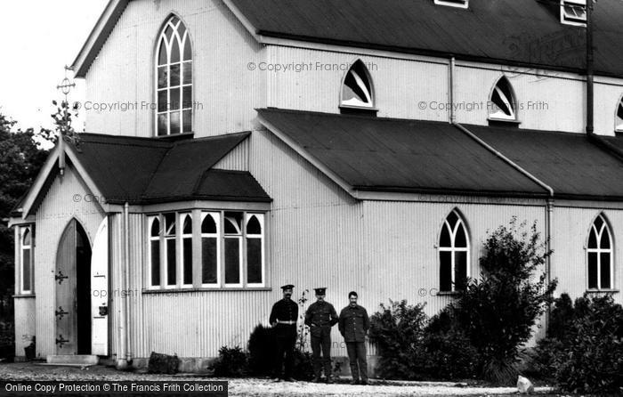 Photo of Deepcut, Soldiers At Garrison Church 1906