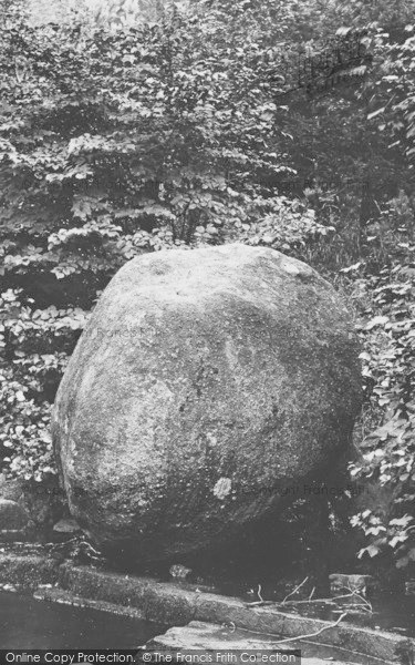 Photo of Deepdale, Stranger Stone 1890