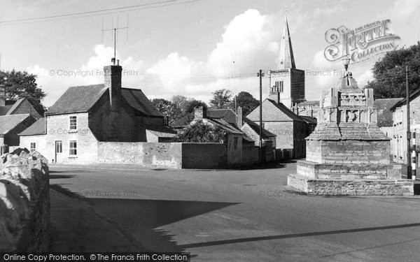 Photo of Deeping St James, St James Priory Church And Cross c.1965
