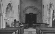 The Saxon Chapel Interior 1901, Deerhurst