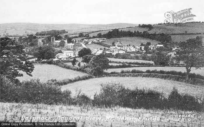 Photo of Defynnog, General View c.1955
