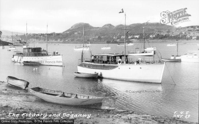 Photo of Deganwy, From The Estuary c.1955