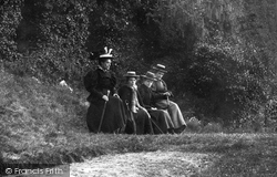 Women At The Convalescent Home 1898, Deganwy