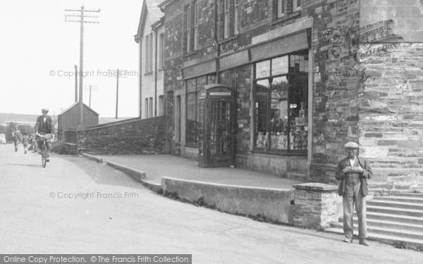 Photo of Delabole, High Street, Co Operative Society 1938