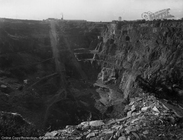 Photo of Delabole, Slate Quarry 1938