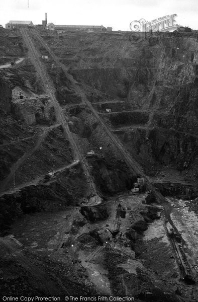 Photo of Delabole, The Quarry c.1950