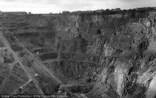 Photo of Delabole, The Quarry c.1950
