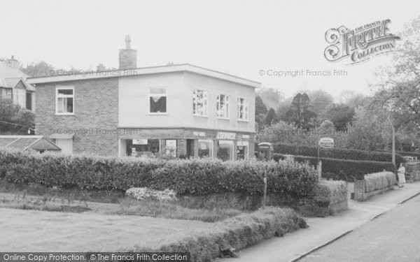 Photo of Delamere, Post Office, Station Road c.1960