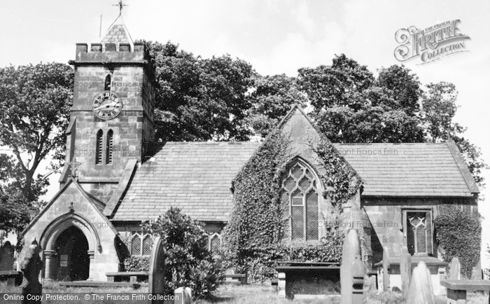 Photo of Delamere, St Peter's Church c.1955