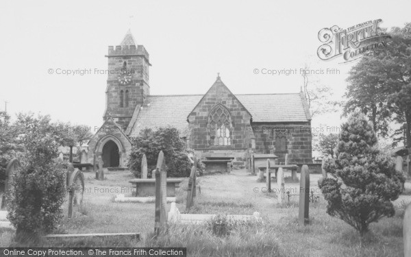 Photo of Delamere, St Peter's Church c.1960