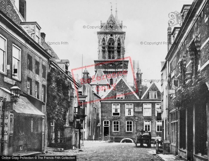 Photo of Delft, Botebrug And Studhuis c.1920