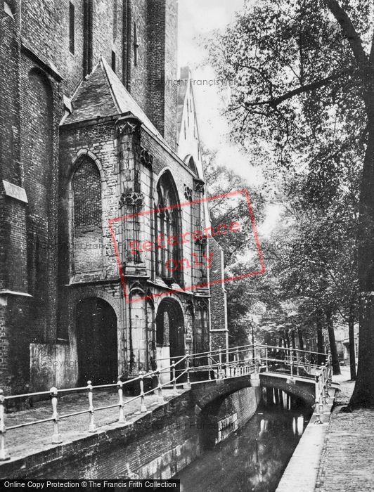 Photo of Delft, Oude Kerk c.1920