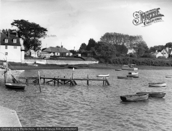 Photo of Dell Quay, c.1960