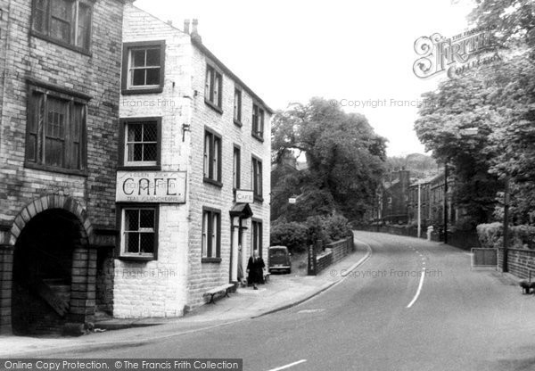 Photo of Delph, Huddersfield Road c.1955