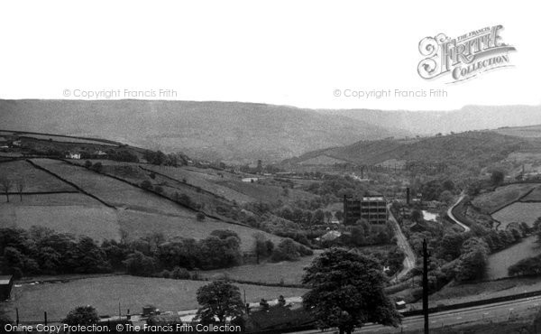 Photo of Delph, Tamewater From Stoneswood Road c.1955