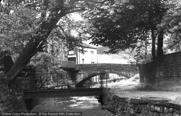Photo of Delph, The Bridge c.1955