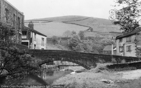 Photo of Delph, The Bridge c.1955