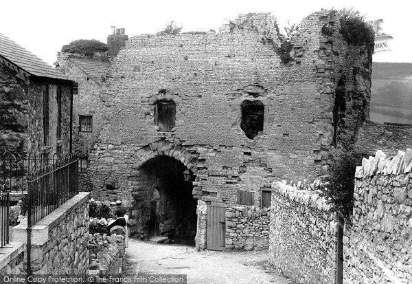 Photo of Denbigh, Castle Gateway 1891
