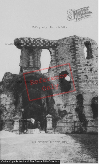 Photo of Denbigh, Castle Gateway c.1960