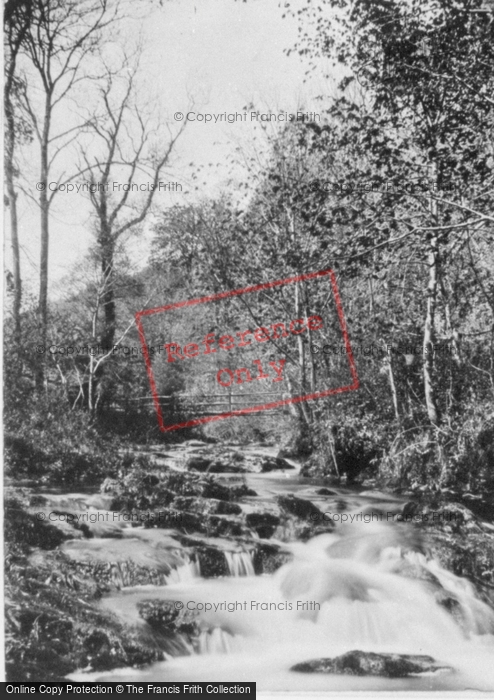 Photo of Denbigh, Coed Accas Bridge c.1890