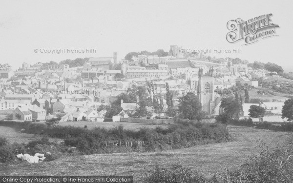 Photo of Denbigh, From North 1888