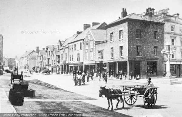 Photo of Denbigh, High Street c.1890