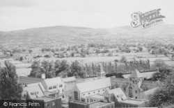 Howell's School And The Vale Of Clwyd c.1960, Denbigh
