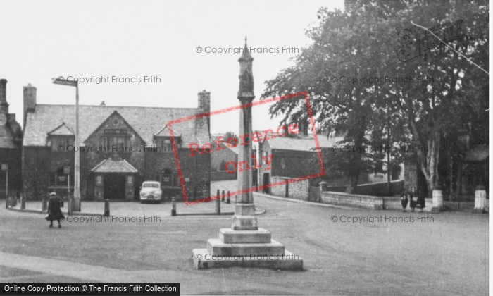 Photo of Denbigh, Market Cross c.1955