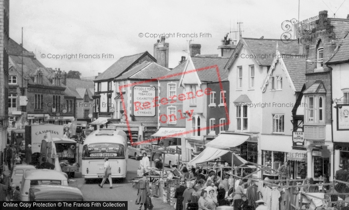 Photo of Denbigh, Market, High Street c.1960