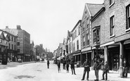 Denbigh, Market Place 1888