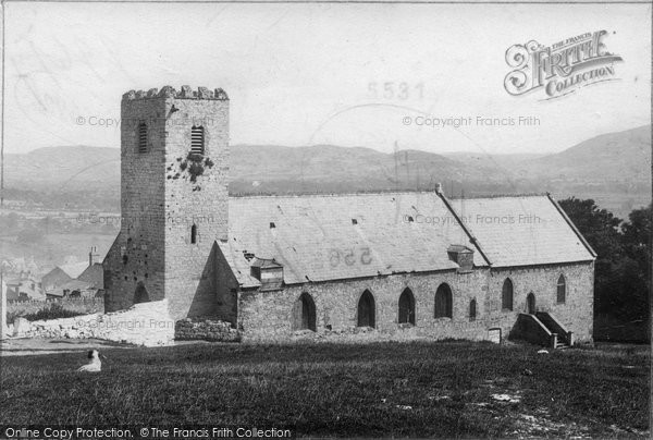 Photo of Denbigh, St Hilary's Church 1888