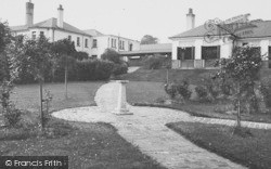 Sundial And Gardens, North Wales Sanatorium 1936, Denbigh