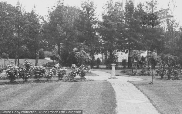 Photo of Denbigh, Sunken Gardens, North Wales Sanatorium c.1935