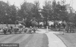 Sunken Gardens, North Wales Sanatorium c.1935, Denbigh