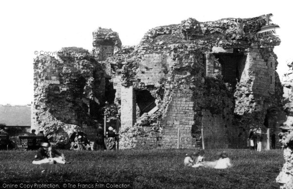 Photo of Denbigh, The Castle 1888