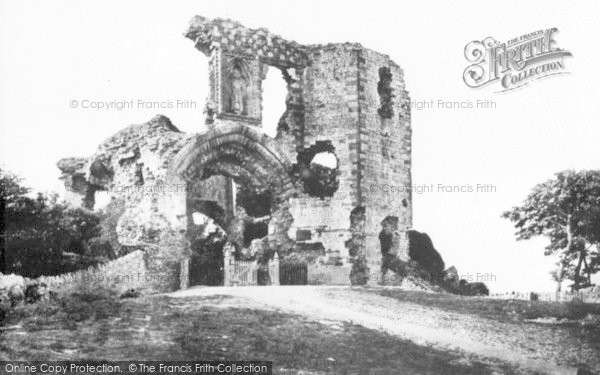 Photo of Denbigh, The Castle c.1872