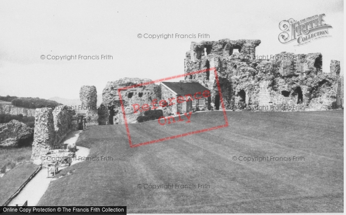 Photo of Denbigh, The Castle c.1955