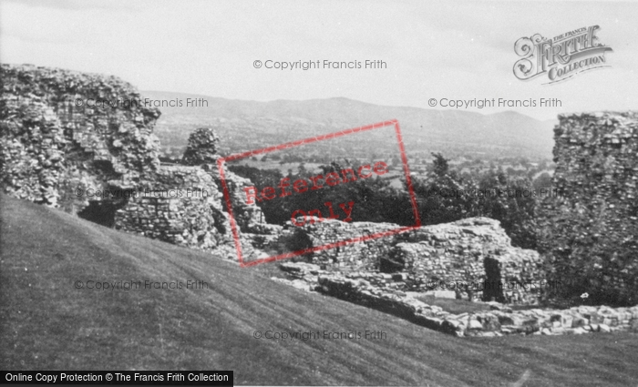 Photo of Denbigh, The Castle c.1955