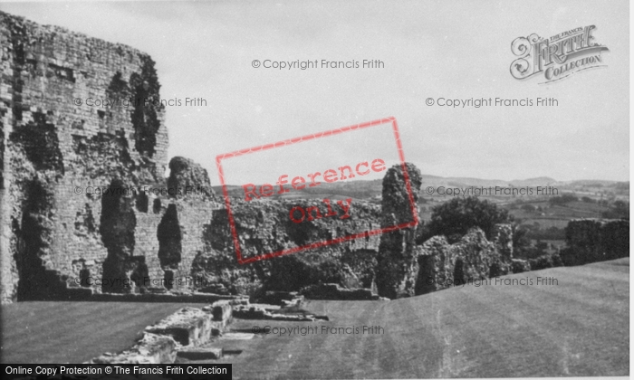 Photo of Denbigh, The Castle c.1955