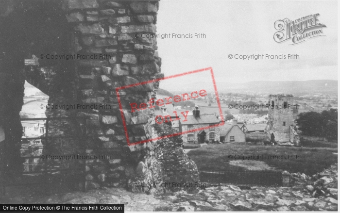 Photo of Denbigh, The Castle c.1955
