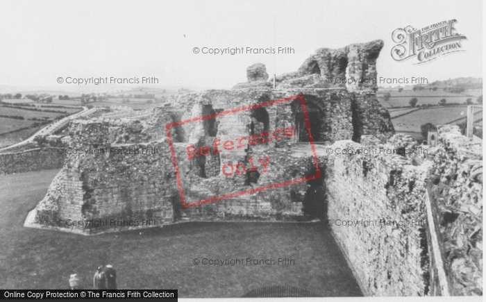 Photo of Denbigh, The Castle c.1955
