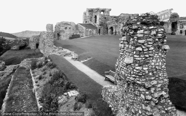 Photo of Denbigh, The Castle c.1955
