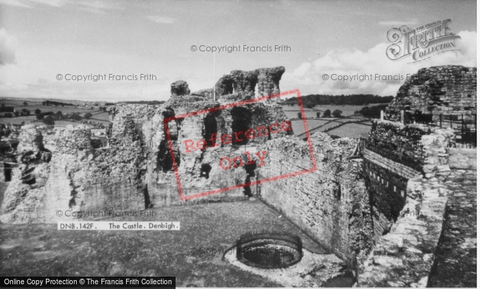 Photo of Denbigh, The Castle c.1960