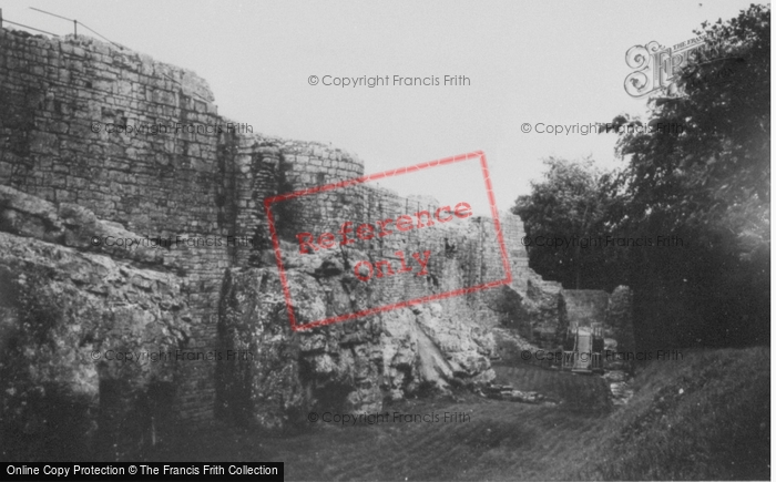 Photo of Denbigh, The Castle c.1960