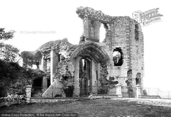 Photo of Denbigh, The Castle, Grand Entrance 1888