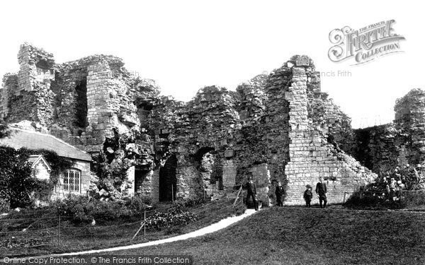 Photo of Denbigh, The Castle, The Keep 1888